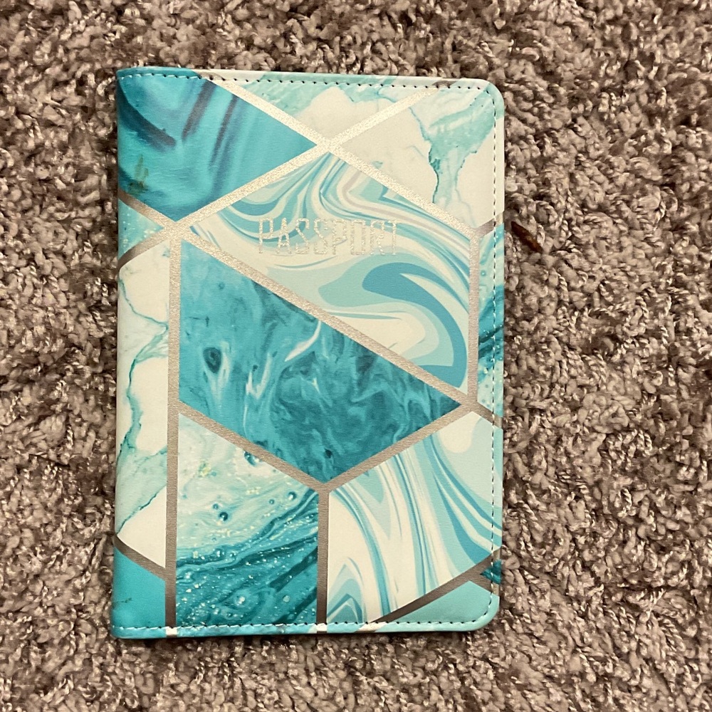 Blue Marble Passport Holder